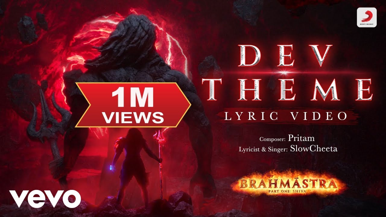 Dev Theme   Lyric Video  Brahmstra  Amitabh  Ranbir Alia Pritam SlowCheeta