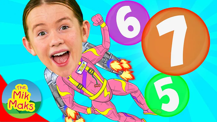 Counting to 7 | Numbers Song for Kids | The Mik Maks