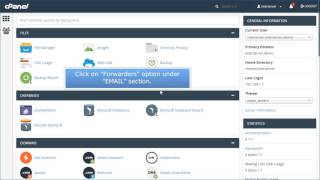 How to create email forwarder in cPanel
