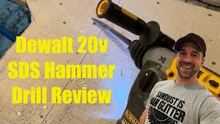 Dewalt 20v Brushless SDS Hammer Drill / mini jackhammer Review