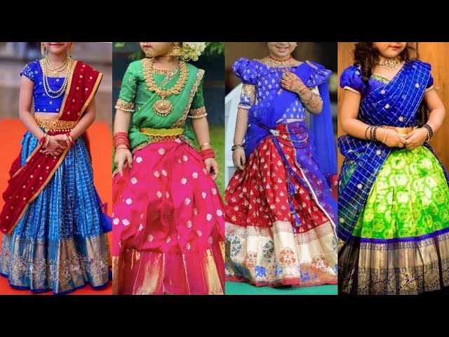 Half-Saree For Upcoming Trends For Grand Festivity | The Nesavu.com – The  Nesavu