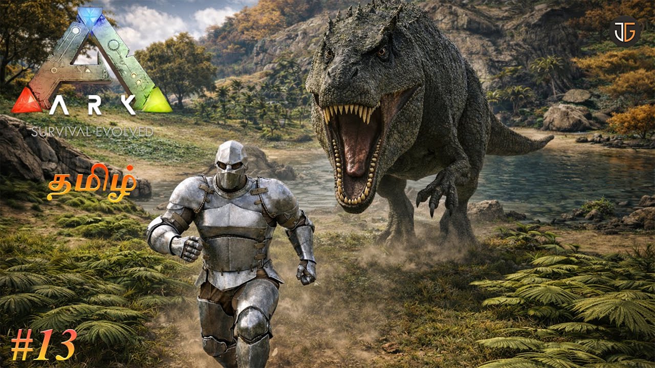 🔴 ARK: Survival Evolved | EP: 13 | Tamil Live 🦖 | Build, Hunt & Survive Capture Giganotosaurus