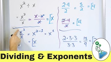 Dividing Terms with Exponents