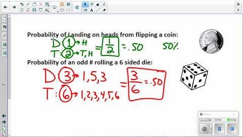 Visca Alg 2 Unit 5 Lesson 1 - Intro to Probabilities