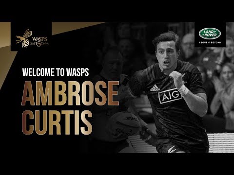 Welcome to Wasps Ambrose Curtis