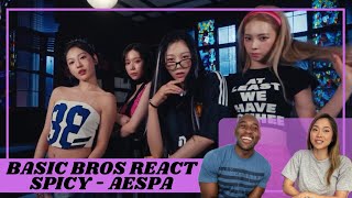 Basic Bros REACT | AESPA &#39;SPICY&#39;