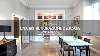 Case di lusso roma: Ristrutturazione Appartamento di lusso a Roma Una casa in stile classico moderno Resimi