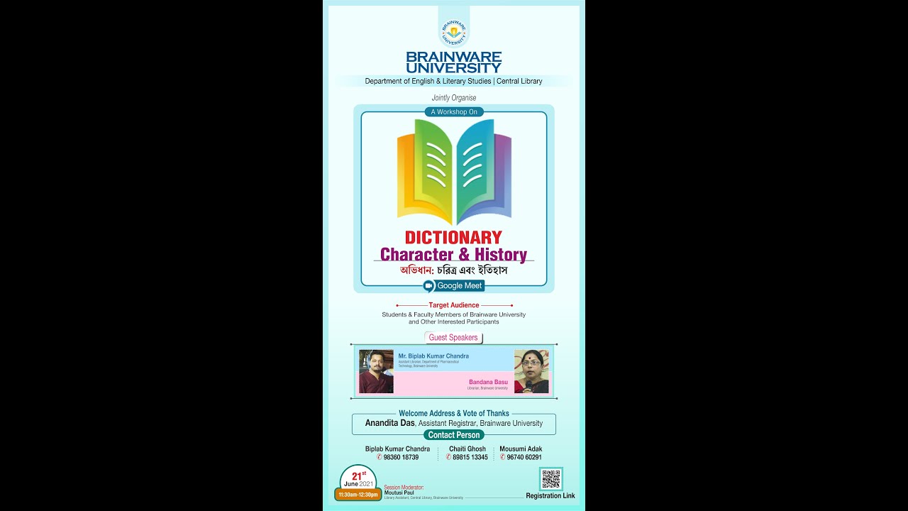 A programme on "Dictionary Character & History" 