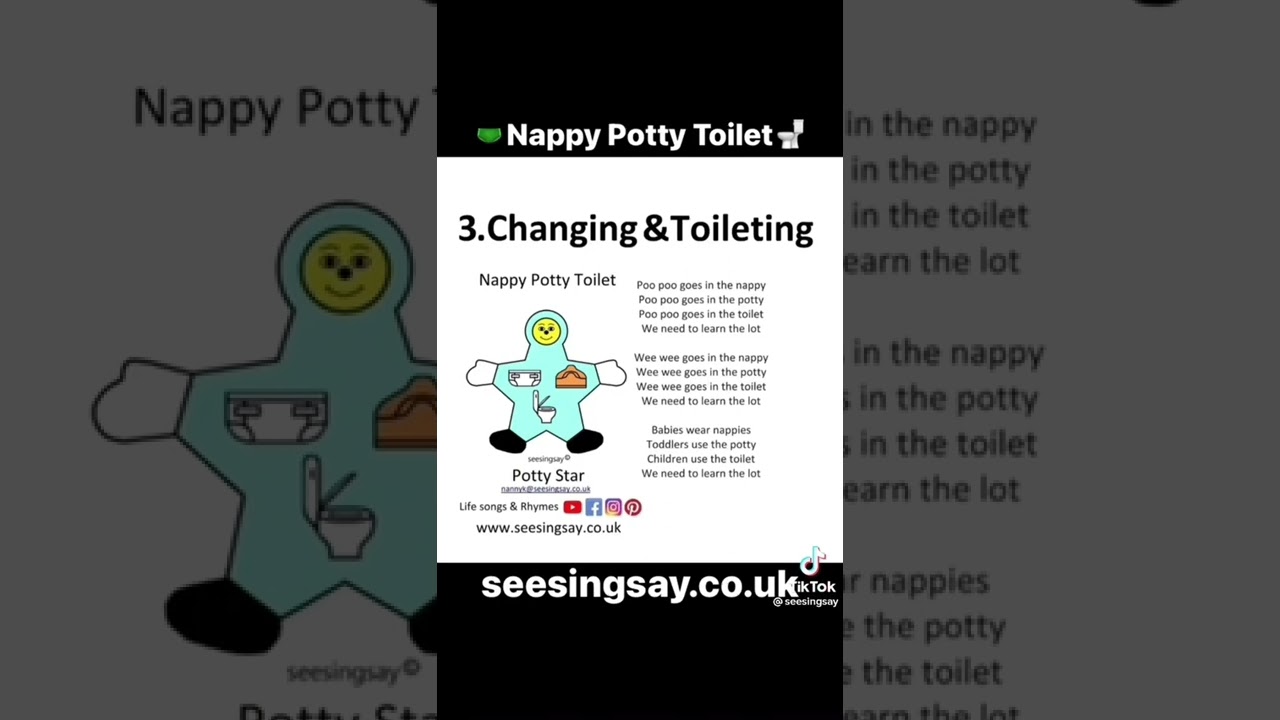 Poo Poo Goes In The Nappy educational song for kids YouTube
