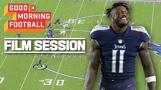 NFL Film Session: How A.J. Brown's Elite Play Ignites Titans' Offense
