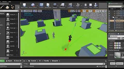 Friendly AI VS Enemy AI in Unreal Engine