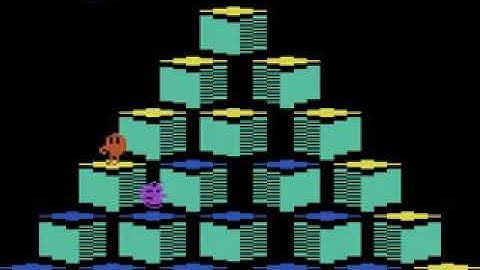 Q bert - Atari 2600 - Archive Gameplay 🎮