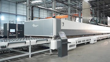Southtech Continuous Architectural Glass Flat Tempering Furnace By DIYA Glass Technology