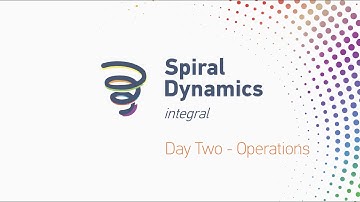 Spiral Dynamics Integral Training Operations