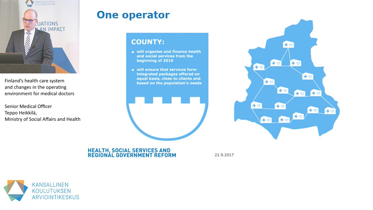 finlands health care system and changes in the operating finland form of government