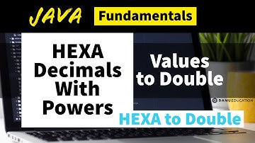 Assign Hexa Decimals with powers to Double #CoreJava | Core Java Program with Output | #DoubleJava