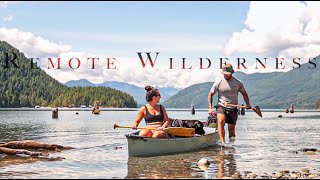 100 km Canoe trip in Remote Vancouver Island Backcountry