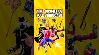Fortnite X Spider-Verse - New Cosmetics Full Showcase