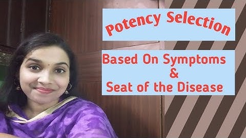 Potency Selection - last part