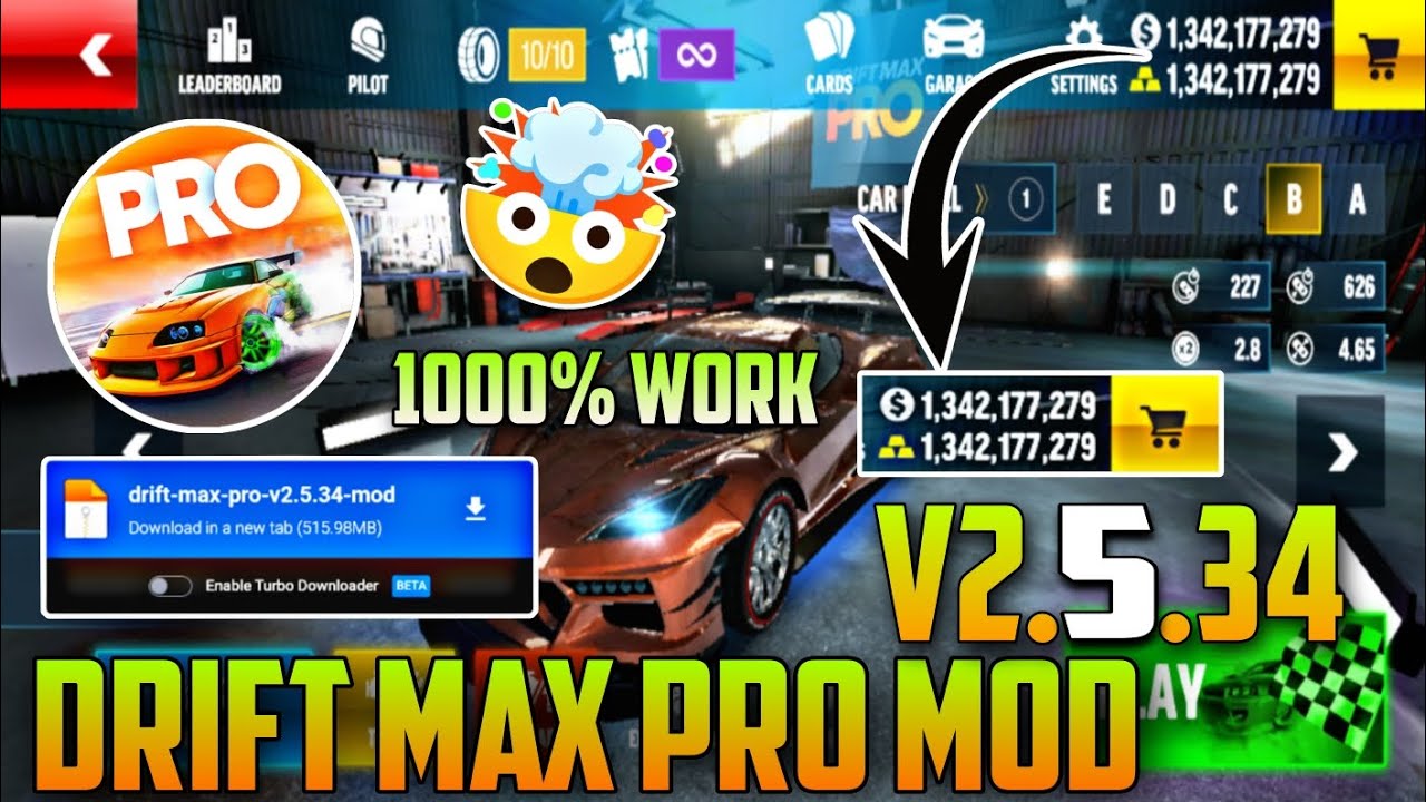 Drift Max Pro Car Racing Game Mod apk [Unlimited money] download