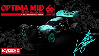 KYOSHO OPTIMA MID '87 WC Ｗords Spec 60th Anniversary Limited