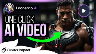 AI VIDEO! One click with Leonardo AI's 'Image2Motion'