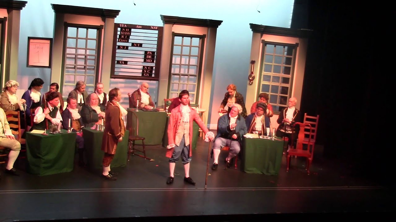 Molasses to Rum from 1776 sung by James Myers as Edward Rutledge YouTube