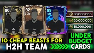 10 BEST 📊 UNDER BUDGET CHEAP BEASTS 🚀 FOR YOUR H2H TEAM | BEST PLAYERS FROM EVERY BUDGET RANGE 🤩🔥
