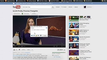 ubuntu 12.04 (32 bit) flash video appearing in blue problem fixed.webm