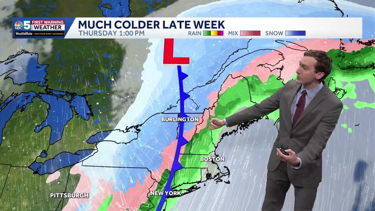 Mild, turning brighter on Sunday in Vermont (03-08-26)