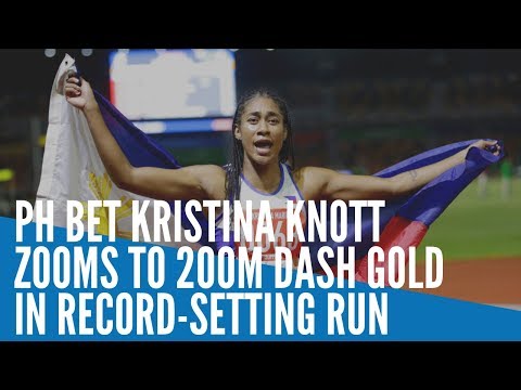 SEA Games 2019: PH's Kristina Knott zooms to 200m dash gold in record-setting run