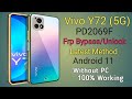 Vivo Y72 5g frp Bypass /Google account remove without Pc 100% working...🔑🔓✅