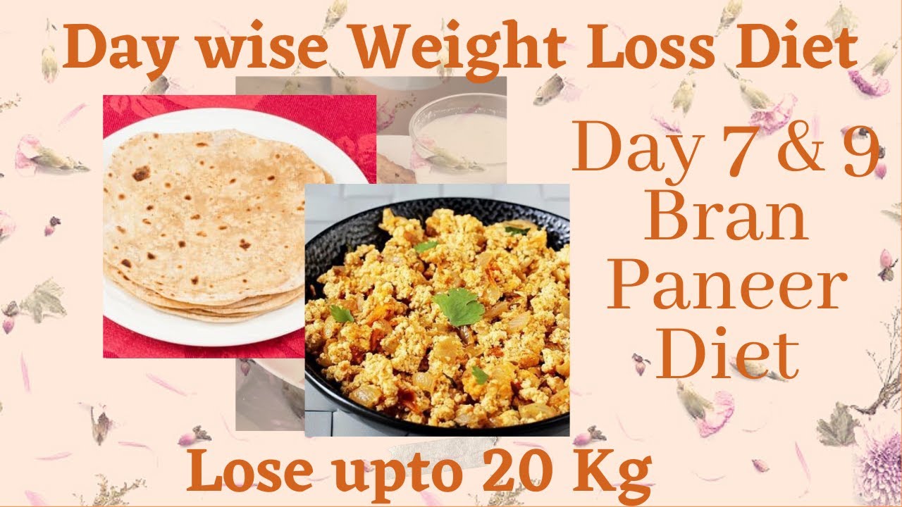 Day 7 & 9 | Weight Loss Diet Plan | Day Wise Weight Loss Diet | How to ...