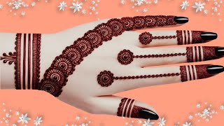 Beautiful Easy Jewellery Mehndi Design | Mehandi Ka Design | Mehndi Designs For Hands |Simple Mehndi screenshot 1