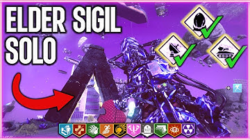 FULL SOLO Dark Aether Rift (Elder Sigil Run) Completing ALL Contracts in MW3 Zombies FINAL RIFT