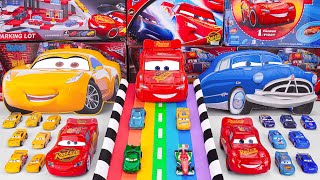 Disney Pixar Cars Unboxing Review Lightning Mcqueen, Chick Hicks, Mack, Doc Hudson, Cruz Ramirez