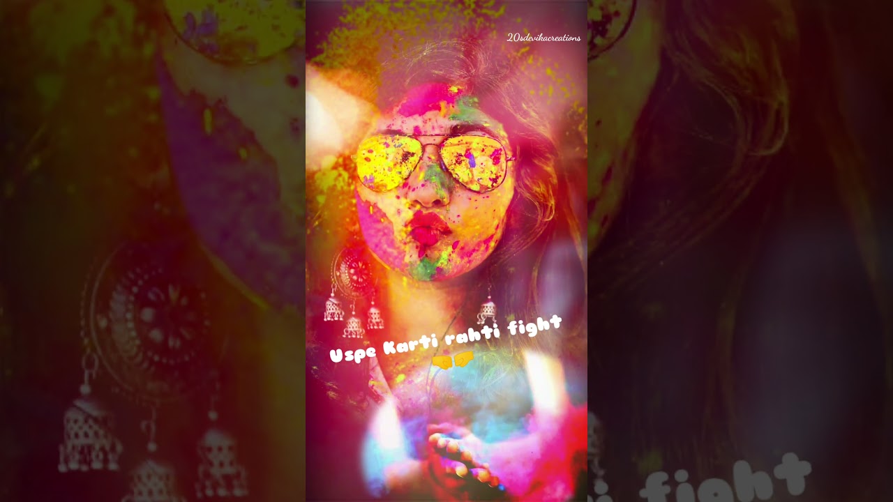 Happy Holi Whatsapp Status/New Holi Song Status/Tere Sath Me Rani Holi Khelunga/Status Video 2023