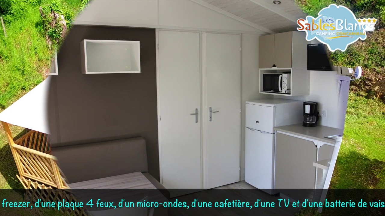 Cottage PENFRET - 1 à 5 personnes - camping les sables blancs