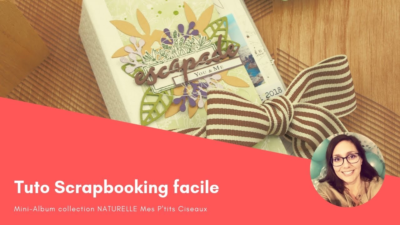 Tuto mini-album scrapbooking facile-Invitée créative Mes P'tits Ciseaux