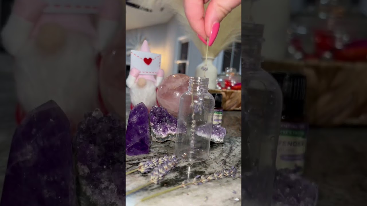 Ароматический спрей для подушки с ароматом лаванды своими руками 💤🌿🌙✨