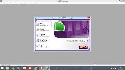 CARA MEMBUAT DATA AWAL PERUSAHAAN DI APLIKASI MYOB VER.18