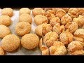 ????: ?????? - Lunar New Year:Sesame balls and Smiling Sesame Cookies