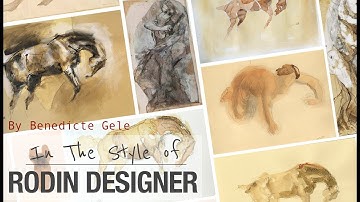 A Lesson with Benedicte Gele: Draw in the style of Rodin