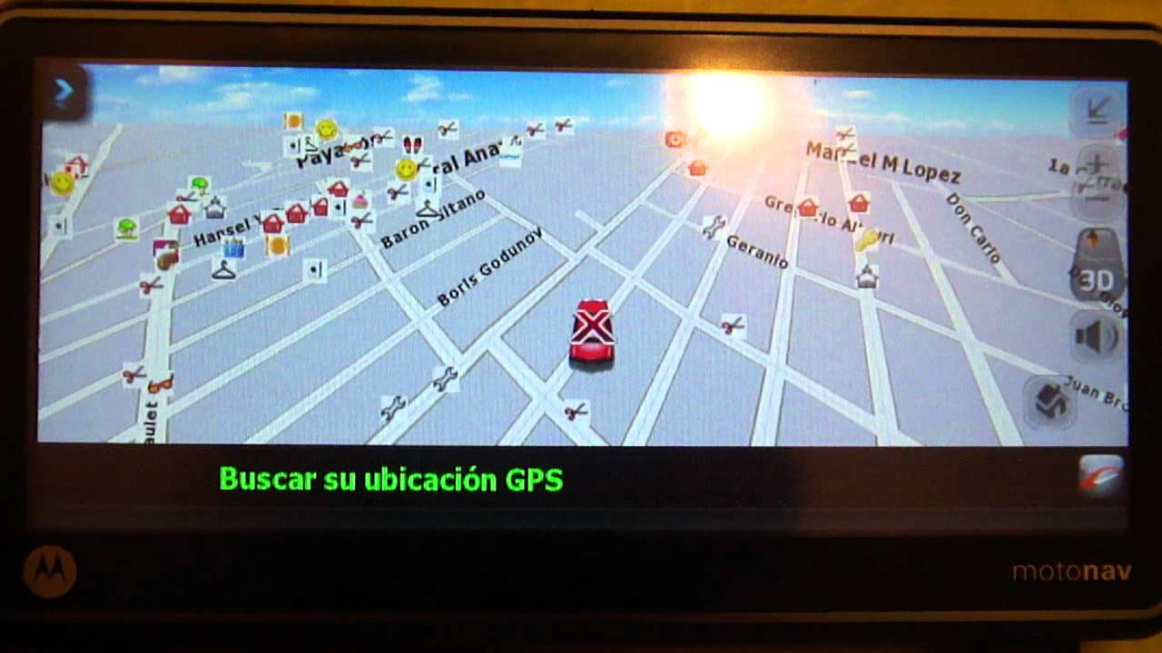 Motorola Motonav TN765T con actualizacion Destinator 9 de GPSFACIL.MX