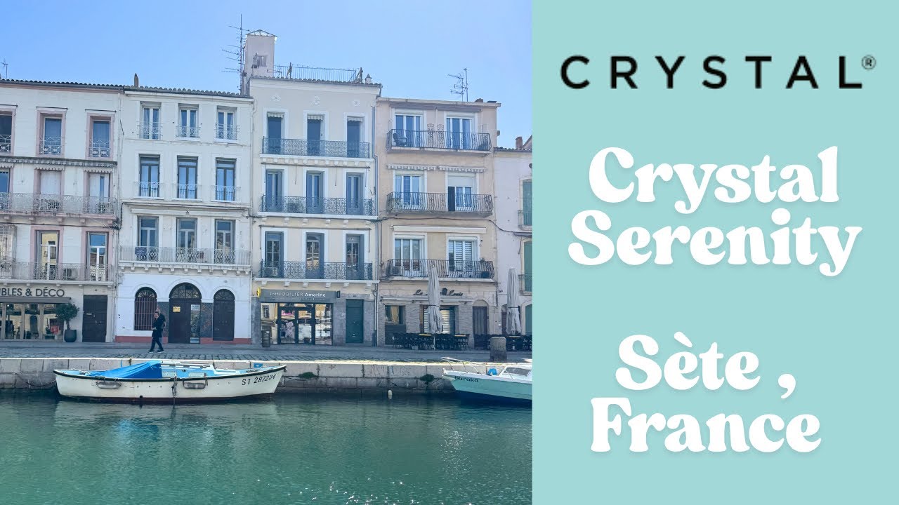 A Day in Sète, France | Crystal Serenity Shore Excursion, Canal Boat Ride & Oyster Tasting