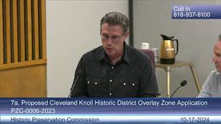 Historic Preservation Commission - 10/17/24