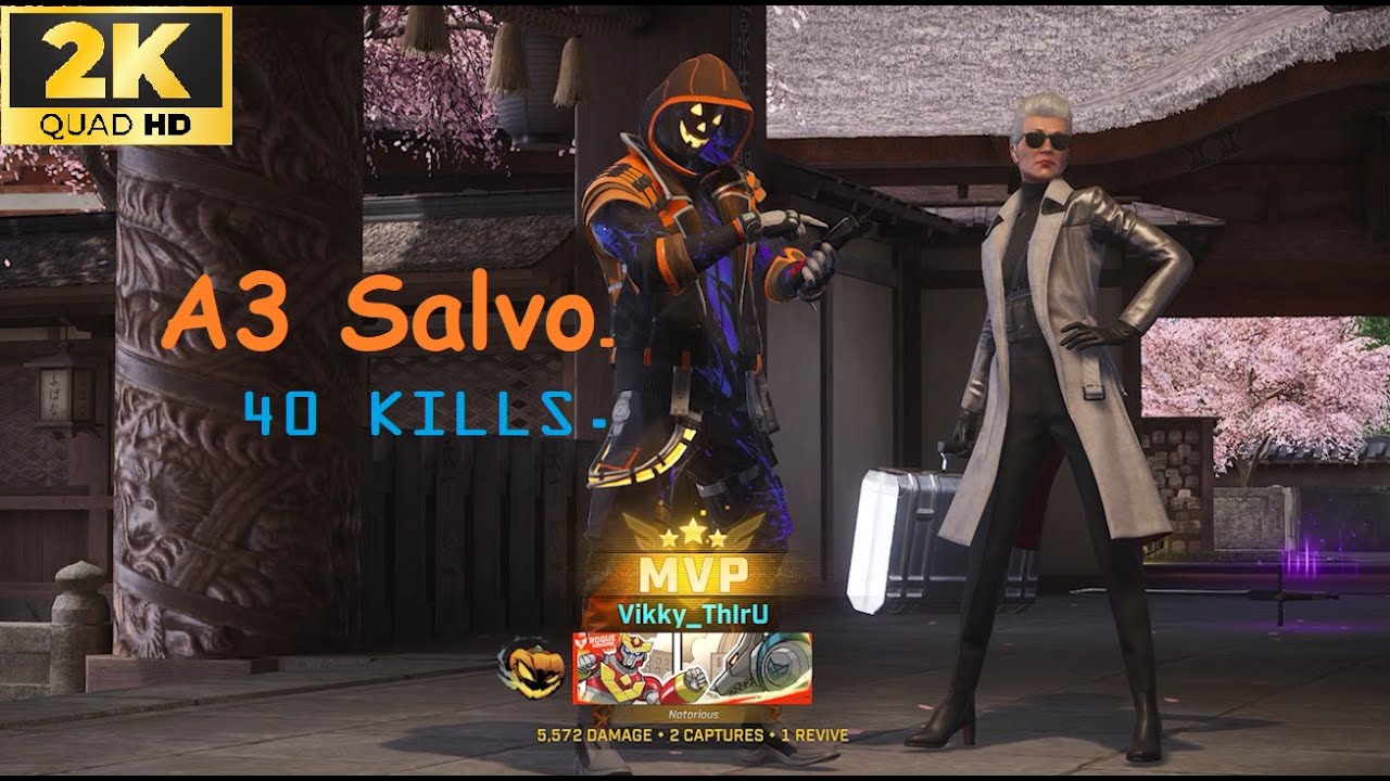 Hack o lantern Gl1tch with A3 Salvo gameplay of Rogue company In 2k resolution|Vikky ThIrU