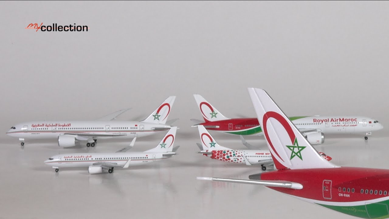 ROYAL AIR MAROC Boeing B787-9 "CN-RAM" Herpa Wingsclub 533652 1:500 NG