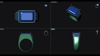 MatrixGold Tutorial – Jewelry CAD Design Tips, 3D Modeling & Professional Workflow  ring model #2