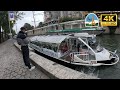 I Walk from Quai de Seine to the Notre Dame Cathedral
